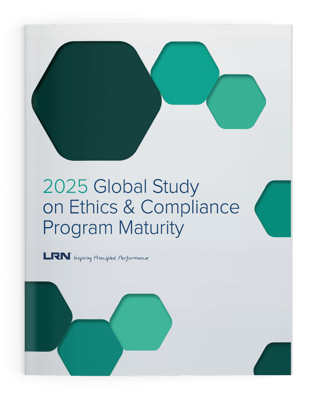 2025 Global Study on E&C Program Maturity cover mockup 1-1