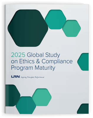 2025 Global Study on E&C Program Maturity cover mockup 1
