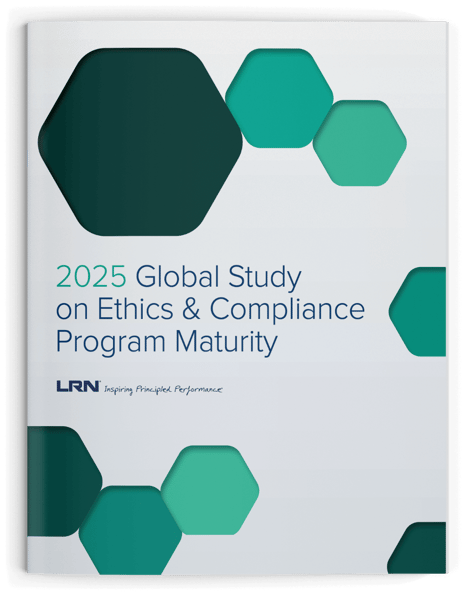 2025 Global Study on E&C Program Maturity cover mockup 1