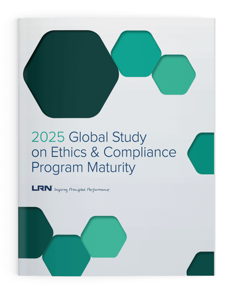 2025 Global Study on E&C Program Maturity cover mockup