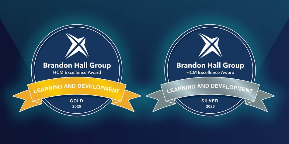 Brandon Hall Group HCM Excellence Award LEARNING AND DEVELOPMENT GOLD 2025 Brandon Hall Group HCM Excellence Award LEARNING AND DEVELOPMENT SILVER 2025