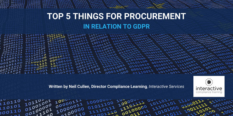 GDPR Procurement