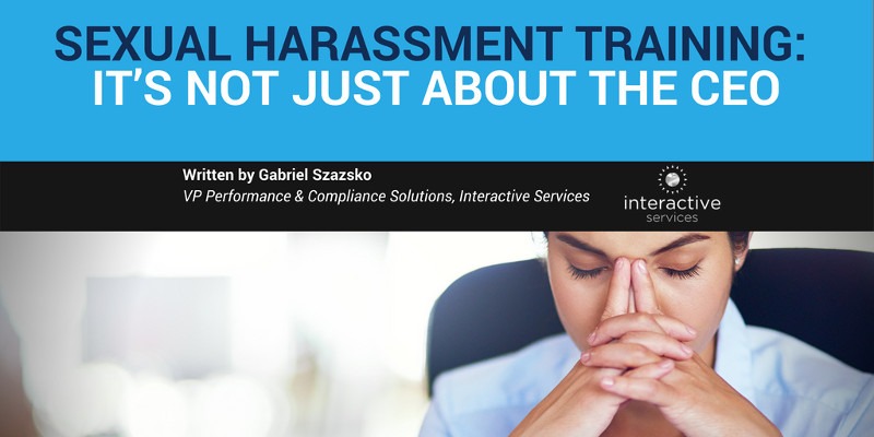 sexual harassment not just the ceo
