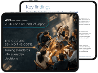 LRN 2026 Code of Coduct Report 2 tablets