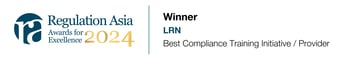 RAA24_Logo_LRN_Best Compliance Training Initiative Provider_Horizontal
