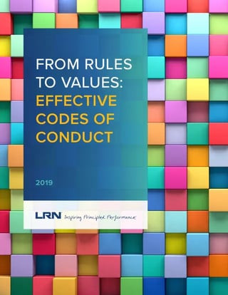 2019 LRN Code of Conduct Report