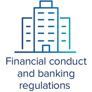 Financial conduct and banking regulations