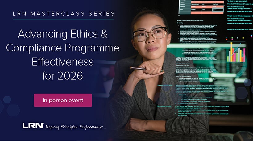 Singapore: Advancing Ethics & Compliance Programme Effectiveness for 2026