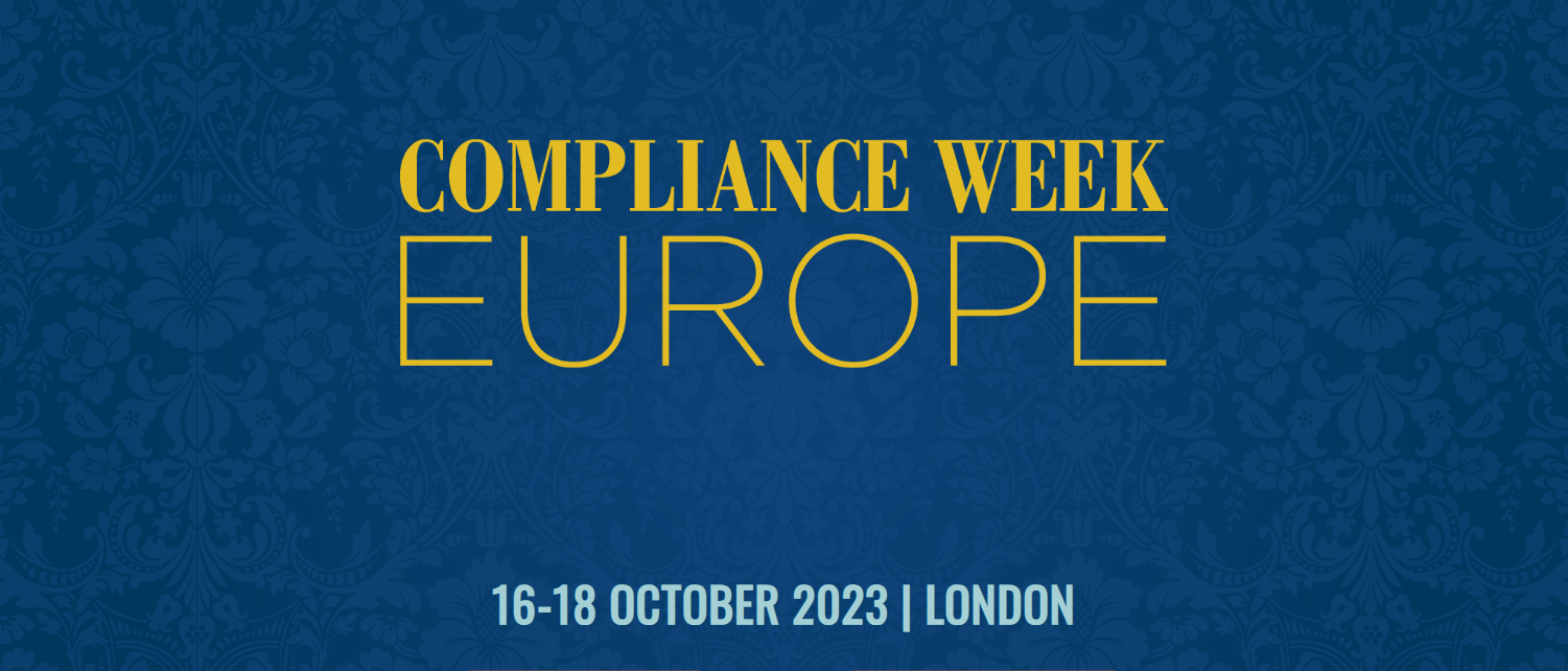 Compliance Week Europe 2023
