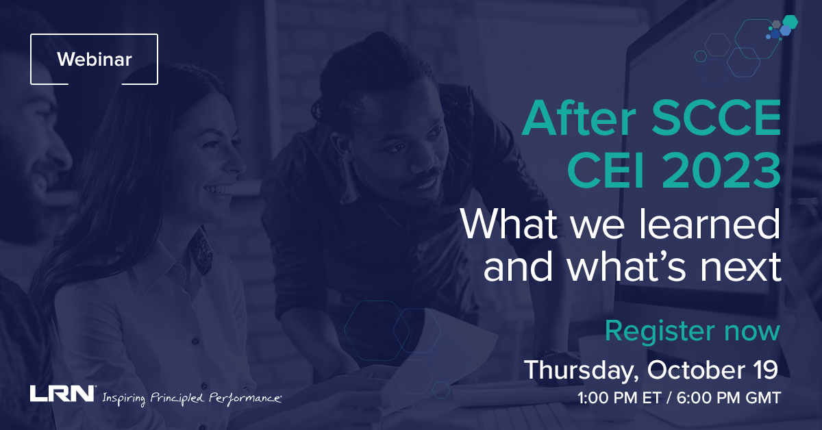 After SCCE CEI 2023 What we learned, and what's next?